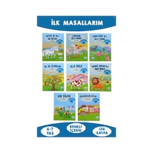 Talas Çocuk İlk Masallarım 8 Kitap Set 6-7 Yaş