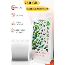Kakulem Sertifikalı 750 Gr Katkısız İngiliz Karbonatı Yenilebilir İçilebilir