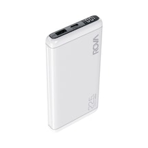 Rova RV - PWS607 10000 mAh Taşınabilir Şarj Cihazı Powerbank Beyaz