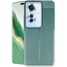 Oppo Reno 11f Kılıf Auto Focus Kapak Koyu Yeşil