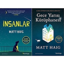 Insanlar + Gece Yarısı Kütüphanesi / Matt Haig 2 Kitap Set