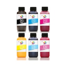 QC Epson Uyumlu Süblimasyon Mürekkep Seti 100ml 6 Renk