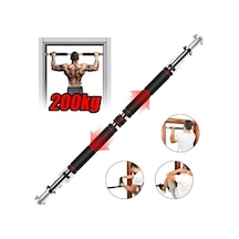 Ayrex Uzun Süngerli Barfix Demiri Barfiks Çubuğu Koridor Barfiks Barı 80-130 Cm Arası