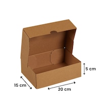 Packanya 20 x 15 x 5 - 1000 Adet Kesimli Kutu - Internet Ve Kargo Kutusu