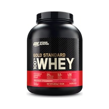 100% Whey Gold Standard Çilek Aromalı 2.28kg 76 Servis Yüksek Protein Tozu Kas Gelişimi Çilek
