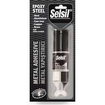 Selsil Enjektör 5 Dakika Epoksi Metal Yapıştırıcı 28 GR