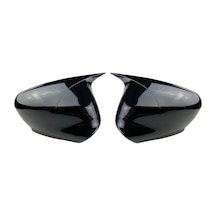 Peugeut 301 - Citroen C - elysee Piano Black Yarasa Ayna Kapağı / A
