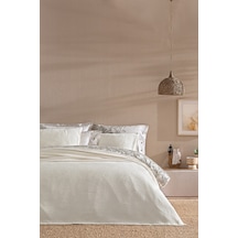 Puffy Arch Çift Kişilik Yatak Örtüsü Seti - Bej