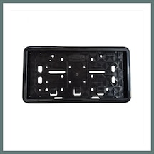 Bezos Çerçeveli Motosiklet Plakalık Plaka Altlığı Siyah 26x17cm 1 Adet Ventra