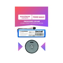 Proscenic Lds M8 Uyumlu Batarya Maksimum Kapasite 7000mah Pil Robot Süpürge Bataryası Değişimi
