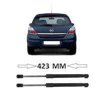 Opel Astra H Hb 2004-2013 Uyumlu Sağ + Sol Takım Bagaj Amortisörü 2 Adet 423mm 24463829 Bagaj Amortisörü