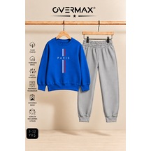 Saks Mavi Üst-gri Alt