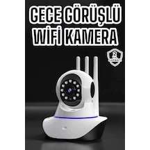 Ev Kamerası Wifi Kamerası Video Kayıt Çift Yönlü Hareket Sensörü Bebek Çok Renkli