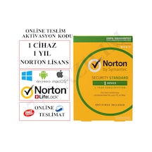 Norton Internet Security 1 Yıl 1 Pc