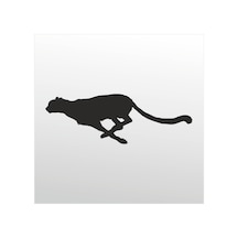 Folyo Sticker Çita 160cm Uzunluk Siyah