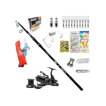 Carp-x 360cm 3.5lbs 65 Kudos Orion Lüx Profesyonel Surf Kıyı Olta Takımı Seti
