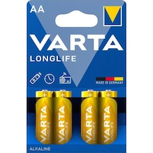 Varta Longlife Aa 4'lü Alkalin Kalem Pil
