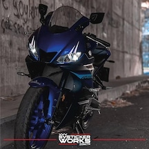 Motor Kaş Sticker Motor Sticker Tüm Motorlara Uyumlu Sağ Sol Göz Sticker Hologram