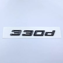 Bmw 330d Piano Black Bagaj Yazısı 3m 3d Abs