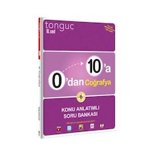 Tonguç Yayınları 0'Dan 10'A Coğrafya Konu Anlatımlı Soru  Bankası