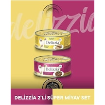 Reflex Plus Delizzia Tavuklu Pate & Tavuklu-ciğerli Gravy Yetişkin Kedi Maması Seti 2x85 Gram