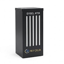 Sıfır Atık Geri Dönüşüm Kutusu Sak-681 Metal Atık Ayrıştırma Sistemi Hey Çelik