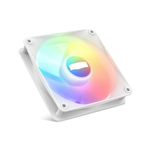 Bubalus B-120w Beyaz 12cm Kasa İçi Uyumlu Rainbow Işıklı Fan