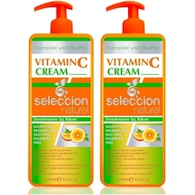 Seleccion Naturel 1000 Ml Vitamin C Cream Derinlemesine Saç Bakım Kremi 2 Paketi