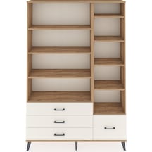 Arges Dolap 9 Raflı 4 Çekmeceli 132x30x195 Çam-çam/aytaşı Atlas Çam/aytası Arges Dolap 9 Raflı 4 Çekmeceli 132x30x195 Çam-çam/aytaşı Atlas Çam/aytası