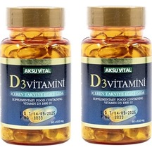 Vitamin D3 60 Softjel 2 Adet