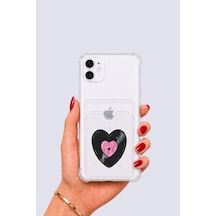 iPhone Uyumlu 11 Kartlıklı Vinly Desenli Kılıf Mh-hs7534-9908