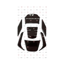 2018-2020 Nss250 Forza Tank Pad Set Karbon Desen Beyaz-siyah Customfield1