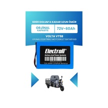 Volta Vt5b Batarya Standart Kapasite Lifepo4 72v 60ah Elektrikli Motosiklet Bataryası