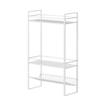 Cbtx Banyo Mutfak İçin 3 Katmanlı Depolama Arabası Metal Depolama Raf Üniteleri Çok Amaçlı