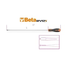 Uzun Düz Tornavida 1204el 1,2x6,5x400
