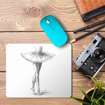 Balerin Palet Baskılı Mousepad Mouse Pad