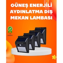 Hubrendy Tekno Montajlı Güneş Enerjili Duvar Tipi Aydınlatma 8 Saat Çalışma Süresi