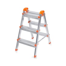 Doğrular Çift Çıkışlı 3+3 Metal Merdiven MCG12503