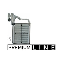 Hyundai İ30 Kalorifer Petegi 1.4 2009-2012 Mahle Ah203000p