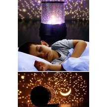 Star Master Projeksiyon Yıldızlı Gece Lambası 4767 - Net7413-1955 Renkli