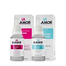 La Glamor Hyaluronik Asit Serum 30 ML + Collagen Serum 30 ML