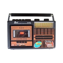 Fp-319u Nostaljik Usb Sd Fm Radyo Kaset Çalar Müzik Player