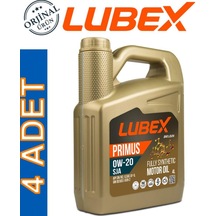 Lubex Sja 0W-20 Tam Sentetik Motor Yağı 4 x 4 L