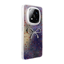 Redmi Note 14 Pro Plus Uyumlu Kılıf Kamera Korumalı Figürlü Zore Ponti Silikon Kapak - Lila Lila