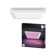 30x30 Cm Boyutunda Beyaz Slim Kare Tavan Paneli 124-Pembe