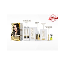 Gold Serisi 24k Altın Parçacıklı Serum İle 1 Kutu 2 X 50 Ml Ve Geliştiriciler Saç Boyası Koyu Kahve 3.0