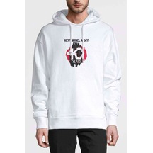 New Model Army Istanbu 40 Years Baskılı Beyaz Erkek Örme Sweat (531029571)