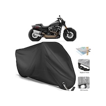 Softail Fat Bob Motosiklet Branda (Bağlantı, Kilit Uyumlu)-Siyah (457267415)