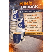 Üreticiden 50 Adet 7 Oz Kalın Gramaj Karton Bardak Tek Kullanımlık 1.kalite