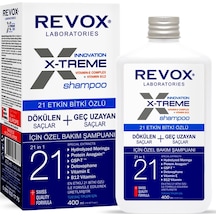 Revox Dökülen ve Geç Uzayan Saçlar için X-Treme Bakım Şampuanı 400 ML